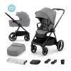 Коляска Kinderkraft 2 в 1 Nea Platinum Grey (KSNEA000GRY2000) (5902533919826) изображение 12
