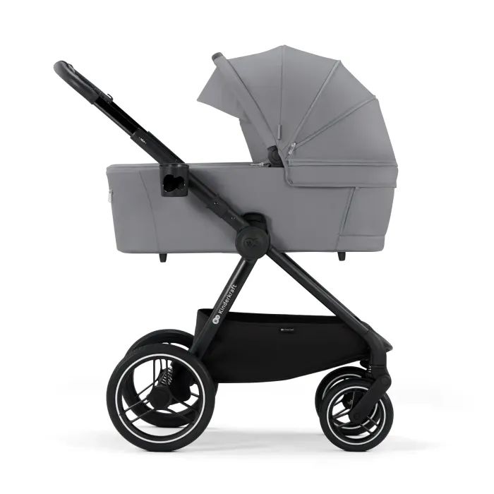 Коляска Kinderkraft 2 в 1 Nea Platinum Grey (KSNEA000GRY2000) (5902533919826) изображение 2