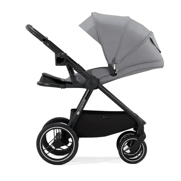 Коляска Kinderkraft 2 в 1 Nea Platinum Grey (KSNEA000GRY2000) (5902533919826) изображение 5