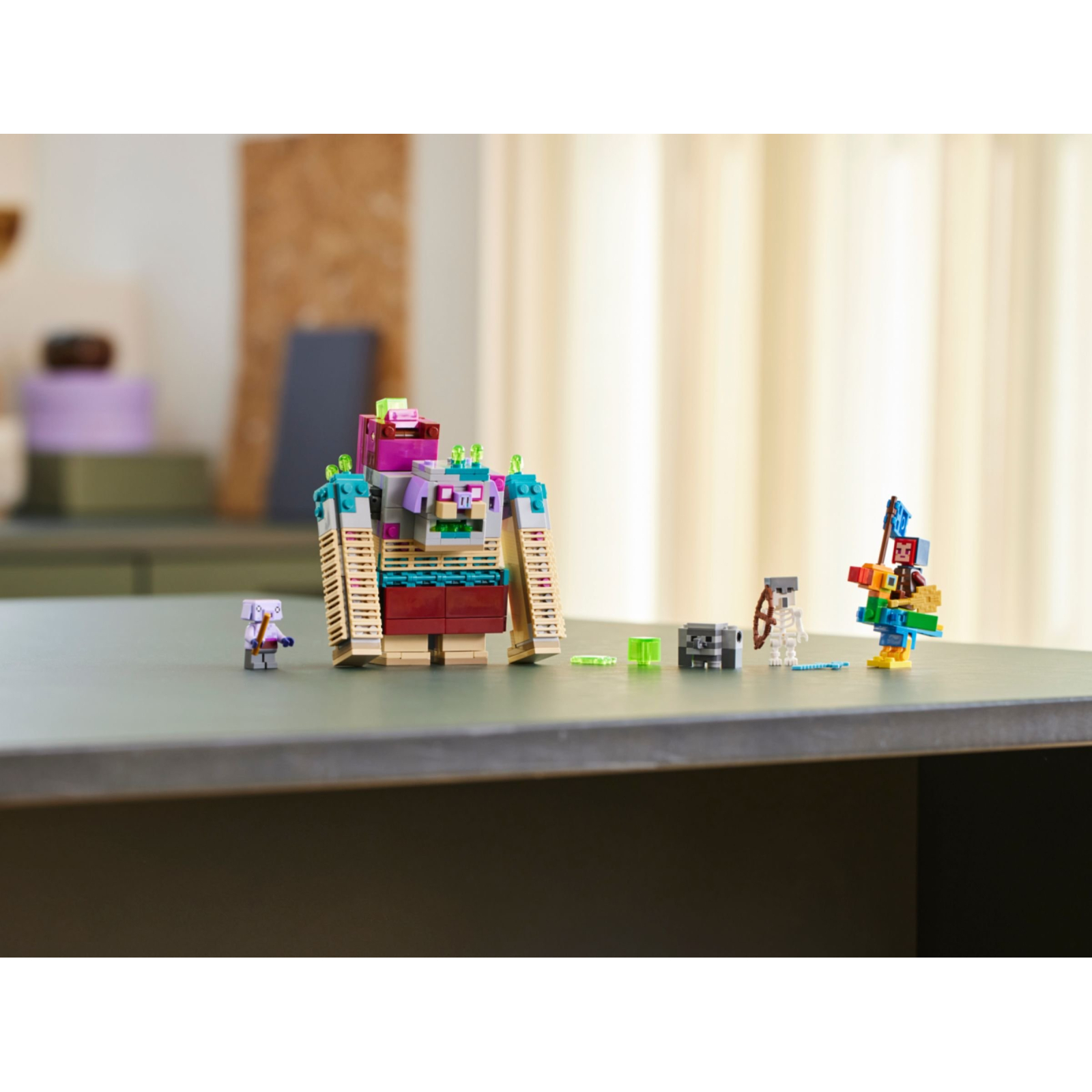 Конструктор LEGO Minecraft Сутичка з пожирачем 420 деталей (21257) зображення 10