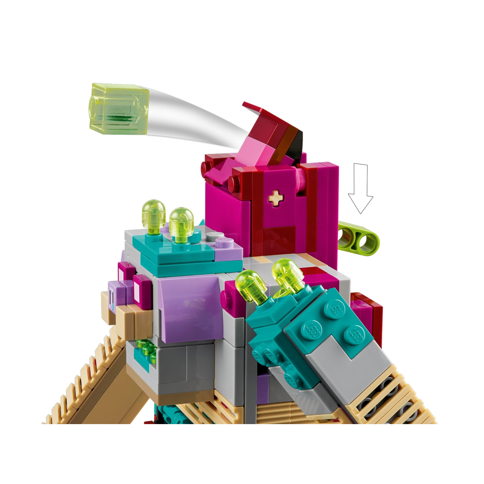 Конструктор LEGO Minecraft Схватка с пожирателем 420 деталей (21257) изображение 5
