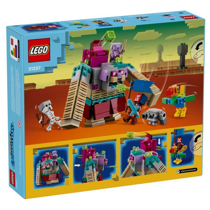 Конструктор LEGO Minecraft Схватка с пожирателем 420 деталей (21257) изображение 7