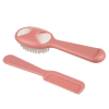 Набор по уходу за ребенком Canpol babies Щетка для волос с расческой - розовая (56/160_pin)