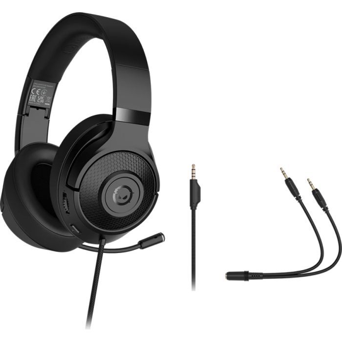 Наушники Lorgar Noah 101 Gaming 3.5 мм Black (LRG-GHS101B) изображение 5