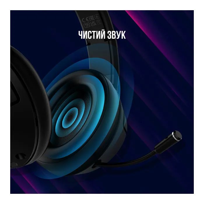 Наушники Lorgar Noah 101 Gaming 3.5 мм Black (LRG-GHS101B) изображение 7