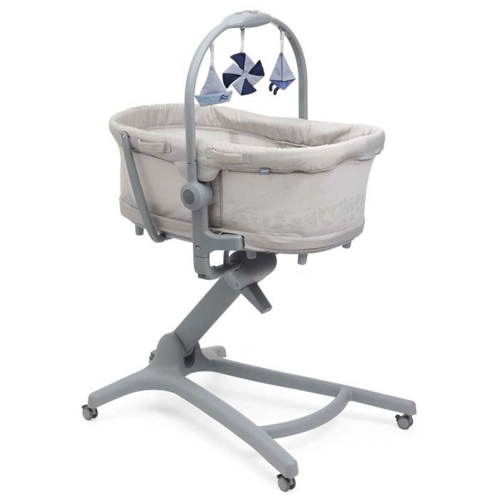 Кроватка Chicco Колыбель для новорожденного 5 в 1 Baby Hug Pro, бежевый (87076.96)