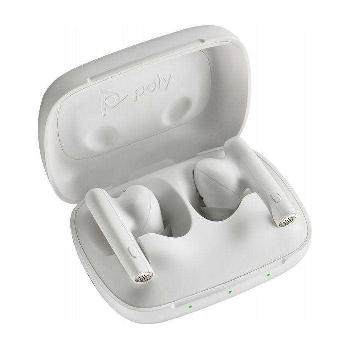 Навушники Poly Voyager Free 60 Earbuds + BT700C + BCHC White (7Y8L4AA) зображення 5