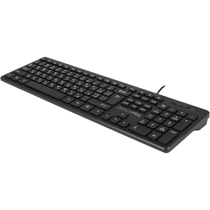 Клавиатура OfficePro SK276 USB Black (SK276) изображение 3