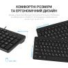 Клавиатура OfficePro SK276 USB Black (SK276) изображение 5