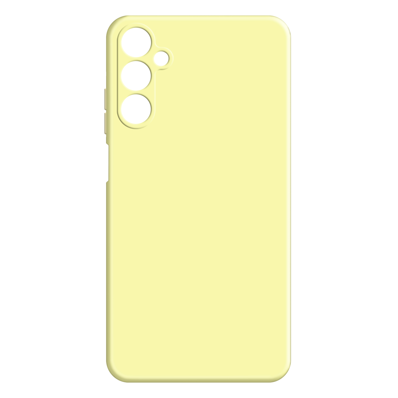 Чехол для мобильного телефона MAKE Samsung A15 Silicone Yellow (MCL-SA15YE)