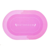 Килимок для ванної Stenson суперпоглинаючий 40 х 60 см овальний рожевий (R30939 pink) зображення 3