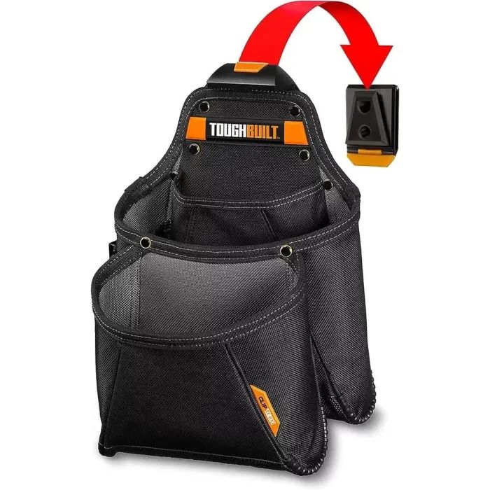 Сумка для инструмента ToughBuilt паясная с подставкой, для расходных материалов (TB-CT-03) изображение 7