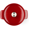 Каструля KitchenAid чавунна з кришкою 3,3 л Червона (CC006057-001) зображення 3