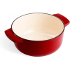 Кастрюля KitchenAid чавунна з кришкою 3,3 л Червона (CC006057-001) изображение 4