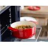 Каструля KitchenAid чавунна з кришкою 3,3 л Червона (CC006057-001) зображення 7