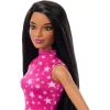 Лялька Barbie Fashionistas в рожевому топі з зірковим принтом (HRH13) зображення 3
