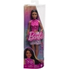 Кукла Barbie Fashionistas в розовом топе со звездным принтом в розовом цвете (HRH13) изображение 5