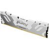 Модуль памяти для компьютера DDR5 16GB 6400 MHz Renegade White/Silver Kingston Fury (ex.HyperX) (KF564C32RW-16) изображение 3