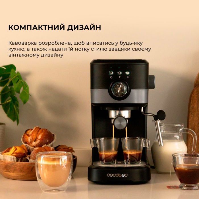 Рожковая кофеварка эспрессо Cecotec CCTC-01725 изображение 2