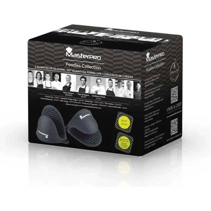 Кухонная прихватка MasterPro Foodies collection 11х8 см силікон 2 шт (BGMP-7700) изображение 5
