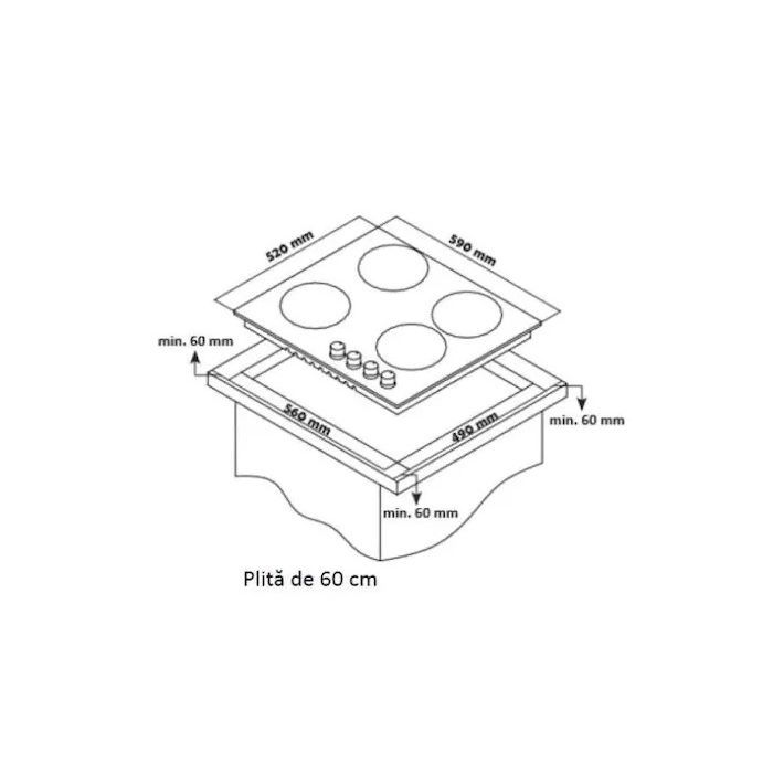 Варочна поверхня HEINNER HBH-S584I-IX зображення 3