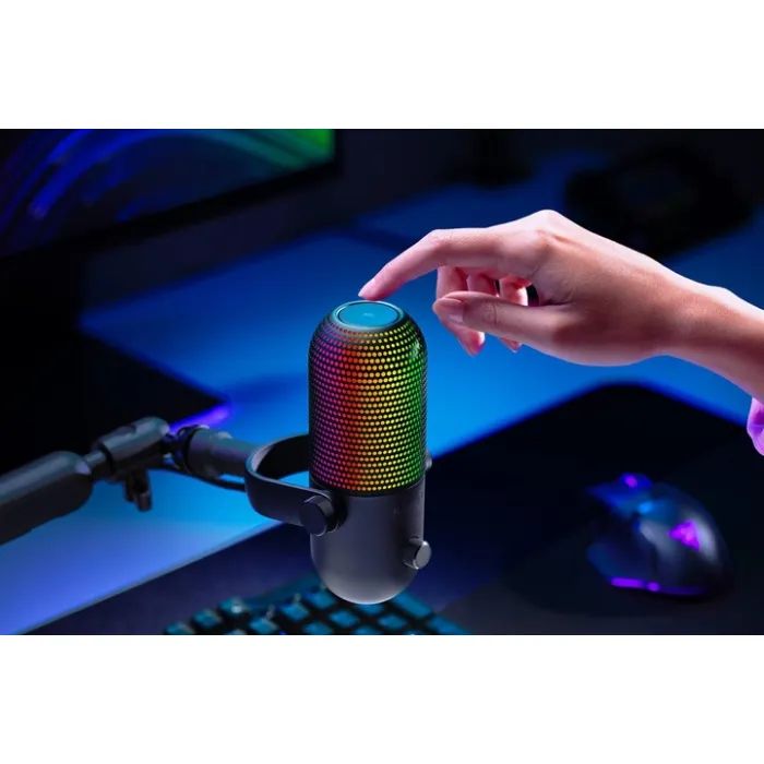 Микрофон Razer Seiren V3 Chroma Quartz (RZ19-05060300-R3M1) изображение 6