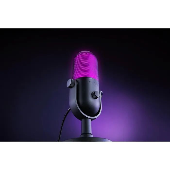 Микрофон Razer Seiren V3 Chroma Quartz (RZ19-05060300-R3M1) изображение 8