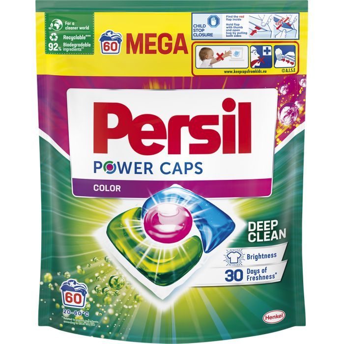 Капсули для прання Persil Power Caps Color Deep Clean 44 шт. (9000101805161)