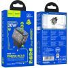 Зарядное устройство HOCO N34 Dazzling dual-port Black (6931474799166) изображение 7