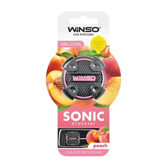 Ароматизатор для автомобиля WINSO Sonic Peach (533200)