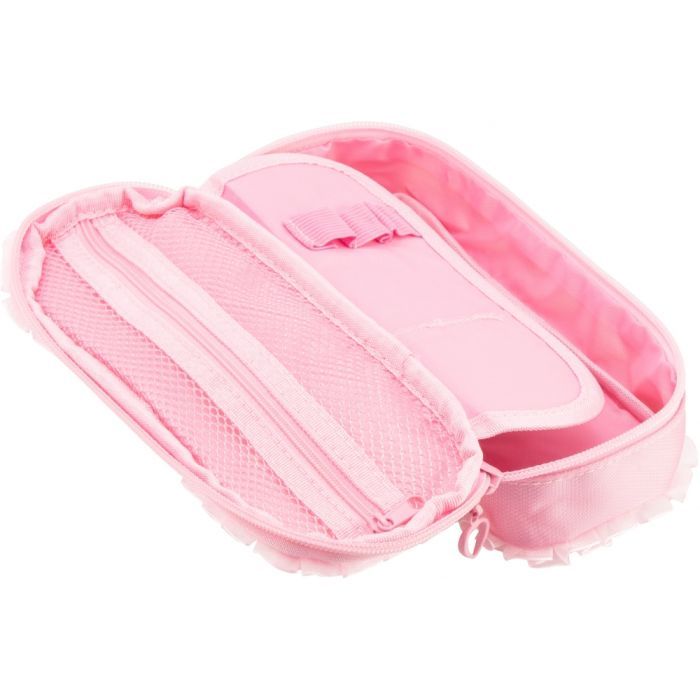 Пенал Cool For School сумка пушистая с аппликацией Cool For School 1 отделение Розовый (7471-pink) изображение 3