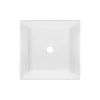 Раковина GRANADO Tremp white gel (gbs1105g) зображення 3