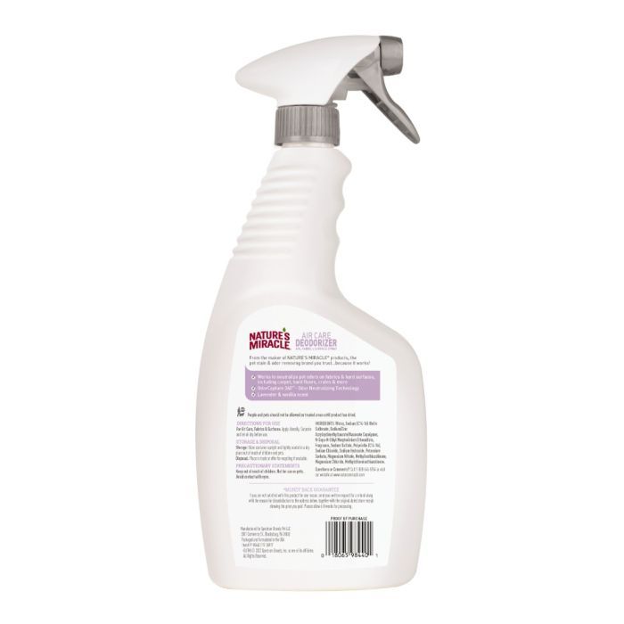 Спрей для животных 8in1 Nature's Miracle Lavender дезодорирующий 709 мл (18065984401) изображение 2