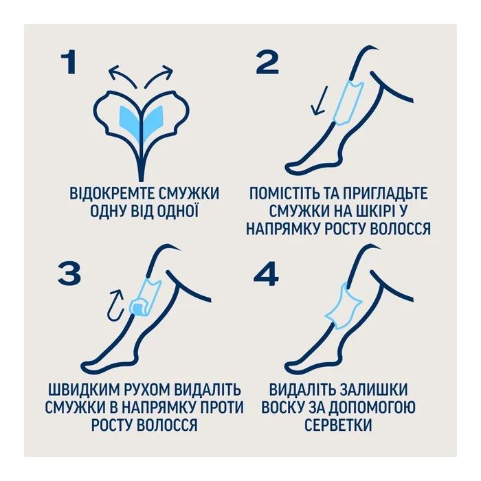 Восковые полоски Veet Professional для чувствительной кожи с Маслом миндаля 12 шт. (5900627027259) изображение 5