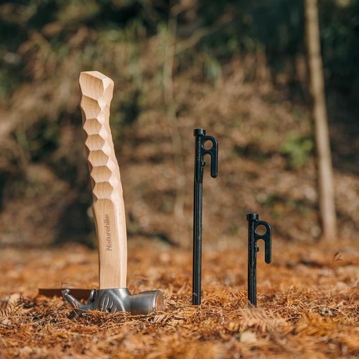 Комплект колышков Naturehike CNH22ZP018 30 см чорний (6927595713280) изображение 5