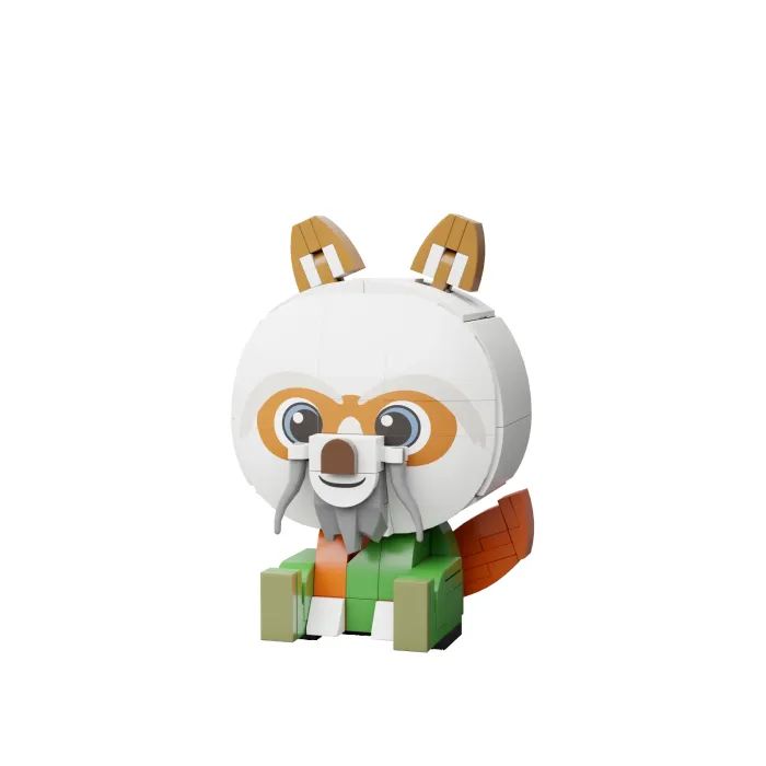 Конструктор Pantasy Kung Fu Panda Серия Сидящий малыш - Шифу (99126) изображение 2