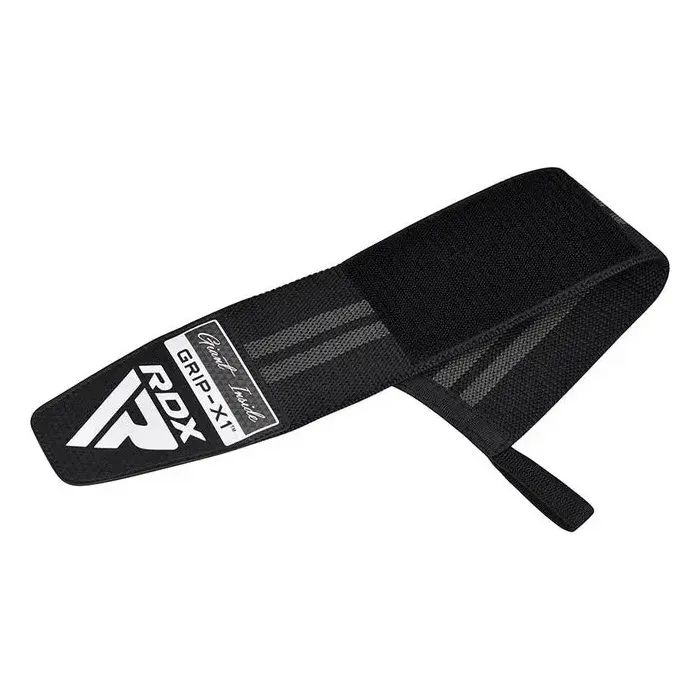 Бинт для спорту RDX для зап'ястя WR11 GYM Wrist Wrap Black/Grey (WAH-WR11BG)
