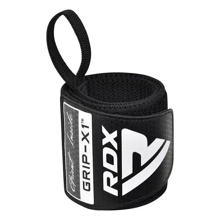 Бинт для спорту RDX для зап'ястя WR11 GYM Wrist Wrap Black/Grey (WAH-WR11BG) зображення 2