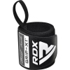 Бинт для спорта RDX для зап'ястя WR11 GYM Wrist Wrap Black/Grey (WAH-WR11BG) изображение 2