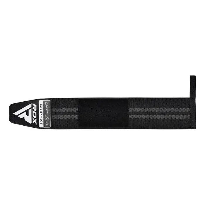 Бинт для спорту RDX для зап'ястя WR11 GYM Wrist Wrap Black/Grey (WAH-WR11BG) зображення 3