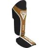 Защита голени и стопы RDX Shin Instep Aura Plus T-17 Black Golden XL (SGR-T17BGL-XL+) изображение 2