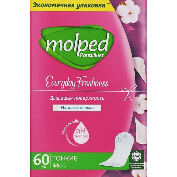 Ежедневные прокладки Molped Everyday Freshness 20 шт (8690536834976) изображение 2