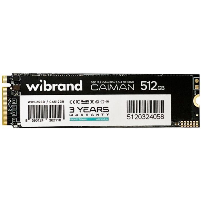 Накопитель SSD M.2 2280 1TB Caiman Wibrand (WIM.2SSD/CA1TB) изображение 2
