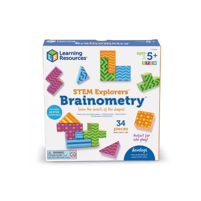 Навчальний набір Learning Resources Кольорова геометрія (LER9306)