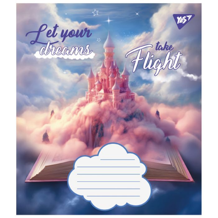 Тетрадь Yes Let your dreams 18 листов клетка (766971) изображение 3
