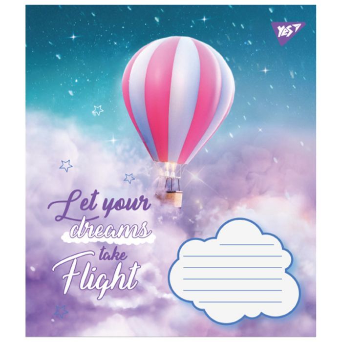 Тетрадь Yes Let your dreams 18 листов клетка (766971) изображение 5
