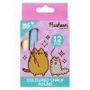 Мел Yes цветной Pusheen 12 шт круглый (400515)