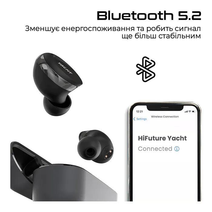 Навушники HiFuture Yacht Black (yacht.black) зображення 2