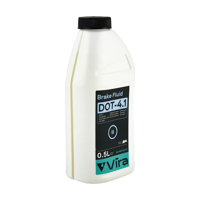 Тормозная жидкость VIRA Brake Fluid DOT-4.1 0,5 л (VI1101) изображение 2