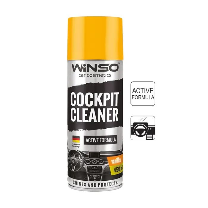 Автополироль WINSO Cockpit Cleaner ваніль 450ml (840530)